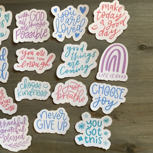 Handmade Faith Stickers - Picture 4 of 7